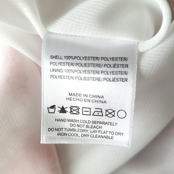 NWT To My Lovers Pink Floral Boho Sheer Puff Sleeves Peasant Top - Picture 10 of 12